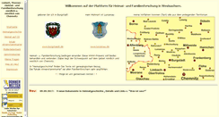 Desktop Screenshot of ahnenforschung-liebert.de