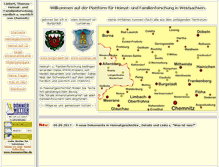 Tablet Screenshot of ahnenforschung-liebert.de